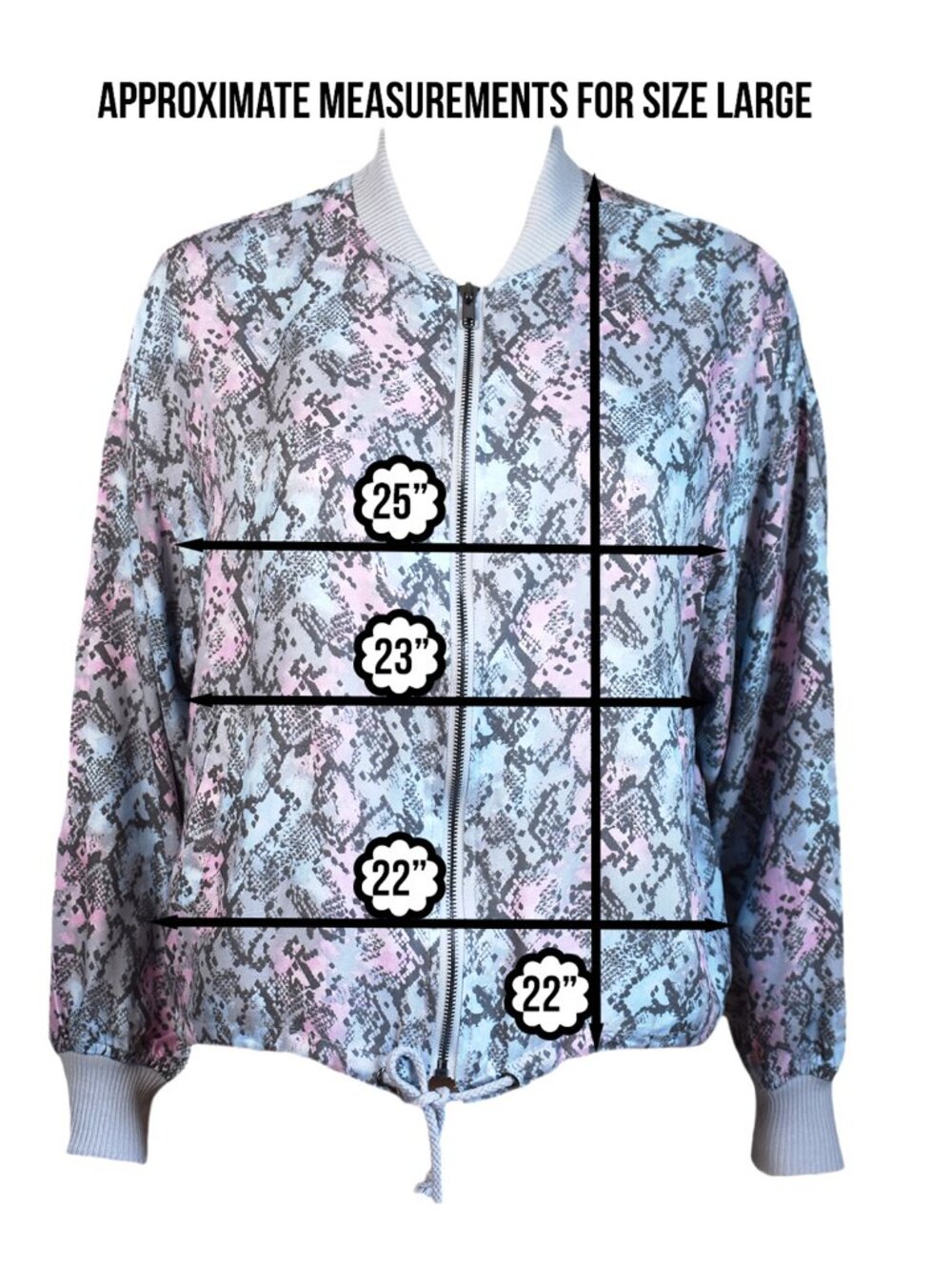 Steve Madden Women’s Jacket Lightweight Rayon Sleek Bomber Nantucket Breeze NEW - Picture 7 of 8